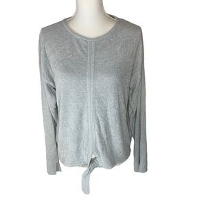 Barefoot Dreams CozyChic Ultra Lite Tie Front Top Large